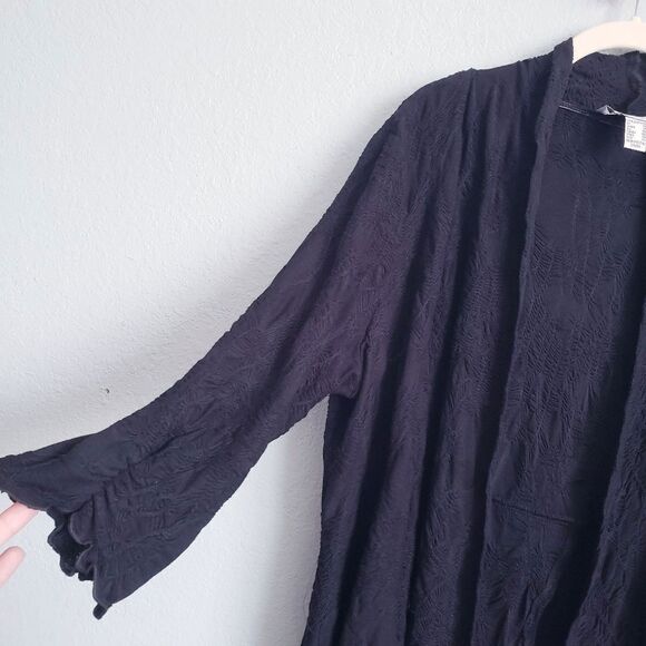 Joseph Ribkoff Black Cardigan - Picture 3 of 7